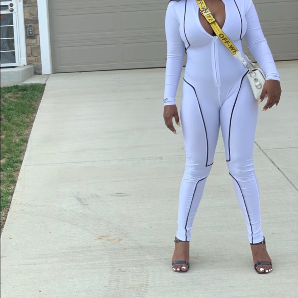 Milano Di Rouge White Jumpsuit